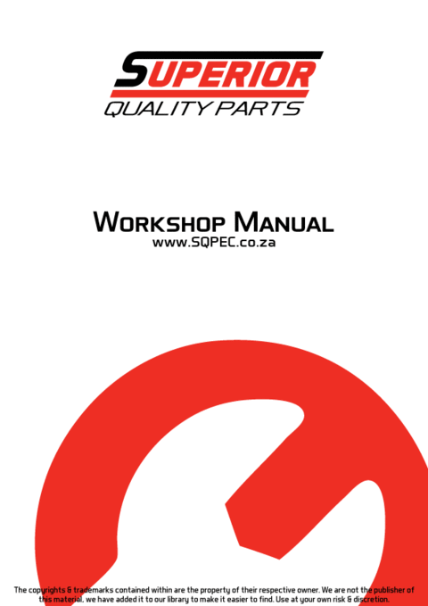 Mitsubishi S4s Parts Manual